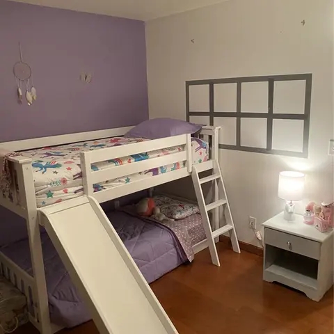 【Furniture】2m solid wood standard bunk bed